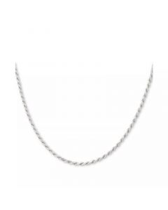 Rope Link 18" Chain Necklace in 18k Gold-Plated Sterling Silver, Created for Macy's