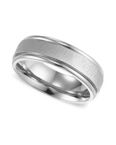 Men's Titanium Ring, Comfort Fit Wedding Band