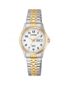 Women's Quartz Two-Tone Stainless Steel Bracelet Watch 26mm