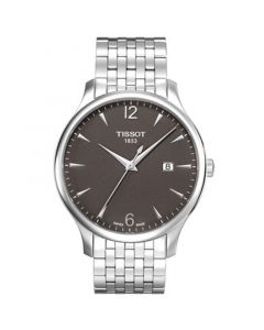 Men's Swiss Tradition Stainless Steel Bracelet Watch 42mm