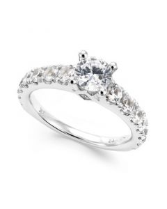 Diamond Engagement Ring in 14k White Gold (2 ct. t.w.)