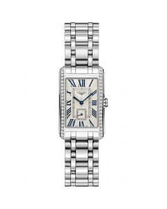 Women's Swiss Automatic DolceVita Diamond (1/2 ct. t.w.) Stainless Steel Bracelet Watch 23x37mm