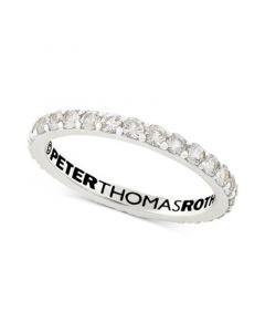 Peter Thomas White Topaz Stacking Band (3/4 ct. t.w.) in Sterling Silver