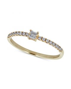 Diamond Baguette Ring (1/4 ct. t.w.) in 14k Gold