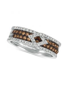 Chocolatier® Diamond Band (5/8 ct. t.w.) in 14k White Gold