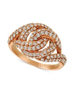 Diamond Knot Ring (1-1/6 ct. t.w.) in 14k Rose Gold