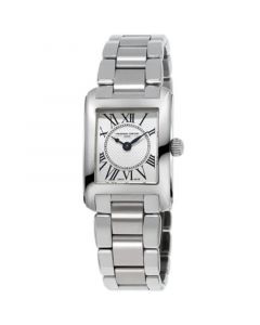 Women's Swiss Carree Stainless Steel Bracelet Watch 23x21mm