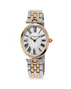 Women's Swiss Art Deco Two-Tone Stainless Steel Bracelet Watch 30x25mm