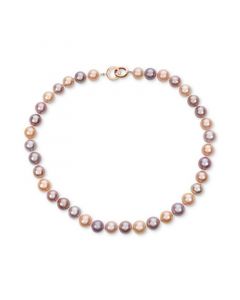 Multicolor Cultured Freshwater Pearl 21" Statement Necklace (12-14mm)