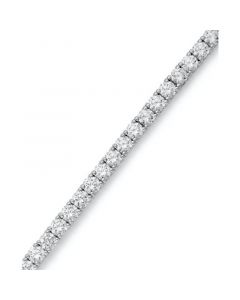 Sterling Silver Bracelet, Cubic Zirconia Tennis Bracelet (20-1/4 ct. t.w.)