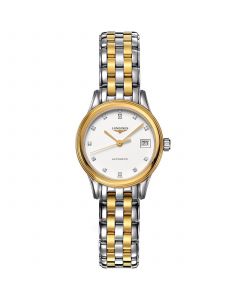 Women's Swiss Automatic Flagship Diamond Accent Two Tone Stainless Steel Bracelet Watch 26mm L42743277