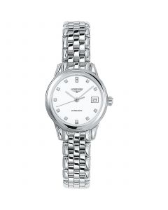 Women's Swiss Automatic Flagship Diamond Accent Stainless Steel Bracelet Watch 26mm L42744276