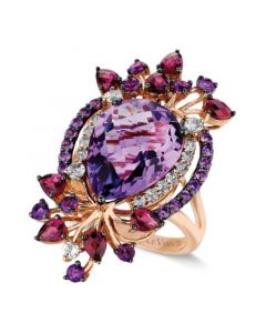 Crazy Collection® Multi-Stone Ring in 14k Strawberry Rose Gold (8 ct. t.w.)