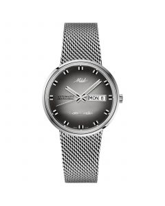 Swiss Automatic Commander Shade Stainless Steel Mesh Bracelet Watch, 37mm - A Special Edition