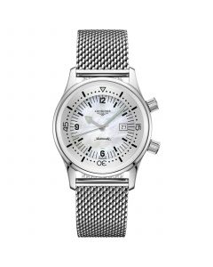 Women's Swiss Automatic Legend Diver Stainless Steel Mesh Bracelet Watch 36mm