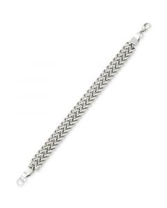 Mesh Link Bracelet in Stainless Steel