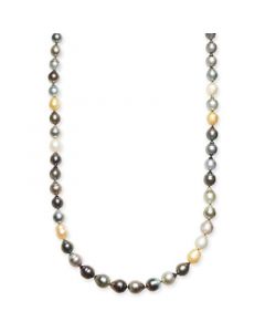 Multi-Pearl (8-11mm) Graduated Strand 35-36" Necklace