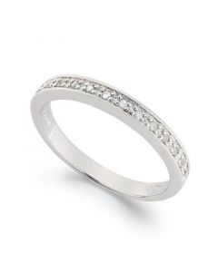 Diamond Band Ring (1/10 ct. t.w.) in Sterling Silver