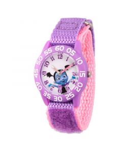 Disney Vampirina Girls' Purple Plastic Time Teacher Watch