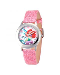 Disney Ariel Girls' Stainless Steel Glitz Watch