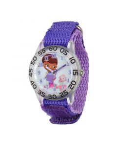 Disney Doc McStuffins Girls' Plastic Time Teacher Watch