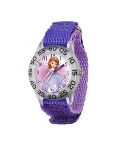 Disney Sofia Girls' Plastic Time Teacher Watch