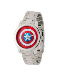 Marvel Captain America Men's Silver Alloy Watch