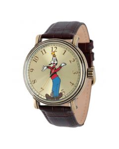 Disney Goofy Men's Antique Gold Vintage Alloy Watch