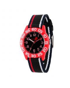 Red Balloon Boys' Red Plastic Time Teacher Watch