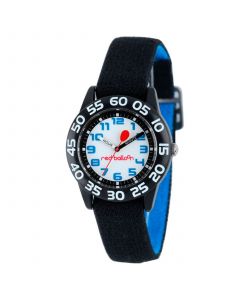 Red Balloon Boys' Black Plastic Time Teacher Watch