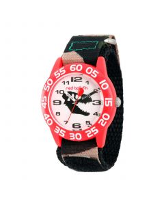 Red Balloon Dinosaur Boys' Red Plastic Time Teacher Watch