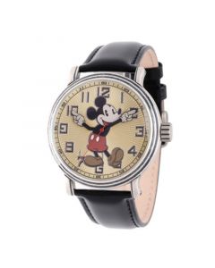 Disney Mickey Mouse Men's Antique Silver Vintage Alloy Watch