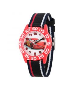 Disney Cars Boys' Red Plastic Time Teacher Watch