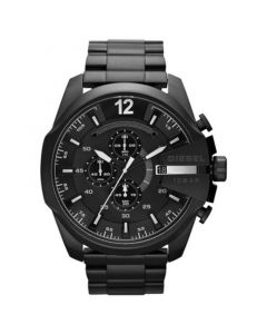 Men's Chronograph Black Ion-Plated Stainless Steel Bracelet Watch 51mm DZ4283