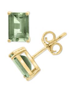 EFFY® Green Quartz (1-9/10 ct. t.w.) Stud Earrings in 14k Gold