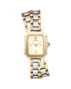 Women's Robinson Two-Tone Stainless Steel Double Wrap Bracelet Watch 22mm