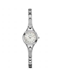 Watch, Women's Silver Tone Bracelet 22mm U0135L1