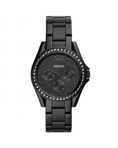 Women's Riley Black Stainless Steel Bracelet Watch 38mm