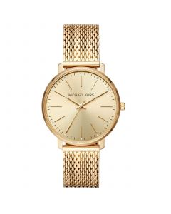 Women's Pyper Gold-Tone Stainless Steel Mesh Bracelet Watch 38mm