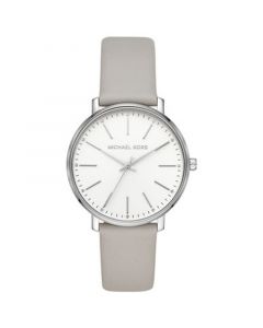 Women's Pyper Gray Leather Strap Watch 38mm