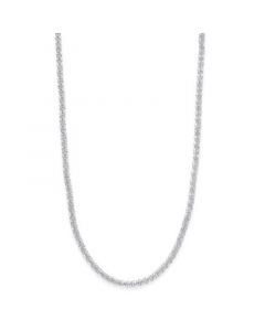 20" Sparkle Link Chain Necklace in Sterling Silver, Created for Macy's (Also in 18k Gold Over Sterling Silver)