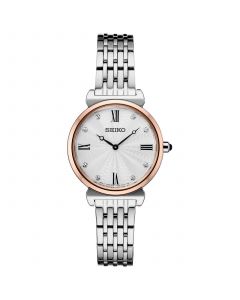 Women's Crystals Two-Tone Stainless Steel Bracelet Watch 29.6mm