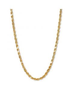 Rope 20" Chain Necklace in 14k Gold