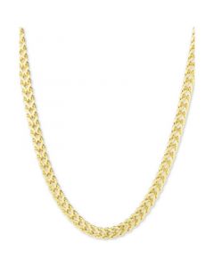 Franco Link 24" Chain Necklace (3.9mm) in 10k Gold