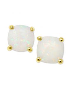 Opal (1 ct. t.w.) Stud Earrings in 14k Gold