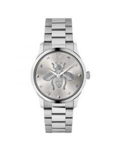 Men's Swiss G-Timeless Stainless Steel Bracelet Watch 38mm, Created for Macy's