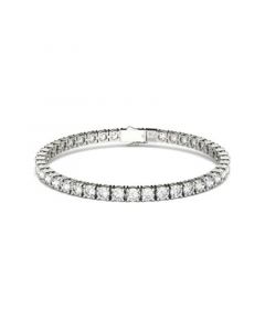 Moissanite Tennis Bracelet (9-7/8 ct. t.w Diamond Equivalent) in 14k white gold