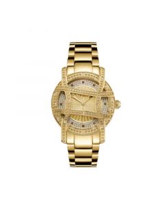 10 YR Anniversary Women's Olympia Diamond (1/5 ct.t.w.) 18K Gold Plated  Watch