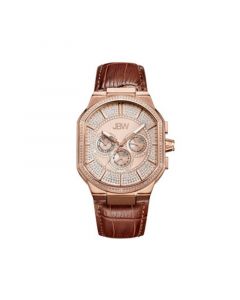 Men's Orion Diamond (1/8 ct.t.w.) 18K Rose Gold Plated Stainless Steel Watch