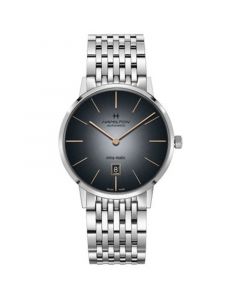 Men's Swiss Automatic American Classic Intra-Matic Stainless Steel Bracelet Watch 42mm